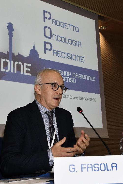 Il direttore del Dipartimento di Oncologia di Asufc Gianpiero Fasola